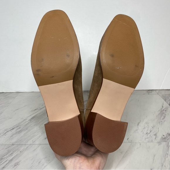 Steve Madden Rhiannon Cognac Suede Chelsea Bootie 10M - Picture 14 of 15